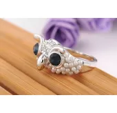 Кольцо ROZI RG-02310A в форме совы