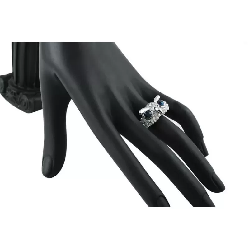 Кольцо ROZI RG-02310A в форме совы