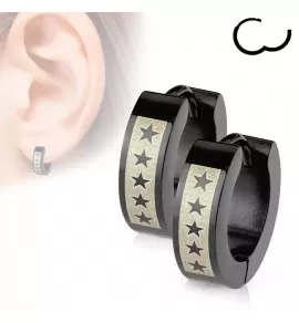 Серьги-кольца из стали TATIC SSE-013