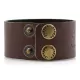 Кожаный браслет мужской Scappa K-902 коричневый
