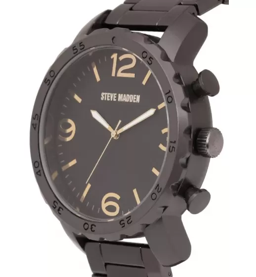 Мужские часы из нержавеющей стали Steve Madden (УЦЕНКА) SMW095GU-G