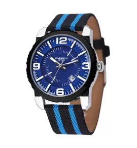 Мужские часы EYKI серии OVERFLY, OV2458-BL с синим циферблатом