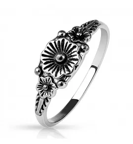 Кольцо TATIC R-B009 с цветочным узором