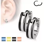 Серьги-кольца из стали TATIC SSE-017