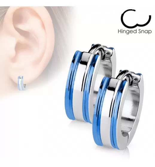 Серьги-кольца из стали TATIC SSE-017