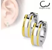 Серьги-кольца из стали TATIC SSE-017