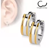 Серьги-кольца из стали TATIC SSE-017