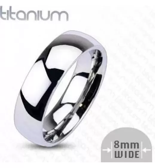 Кольцо из титана Spikes R-TM-1002 обручальное