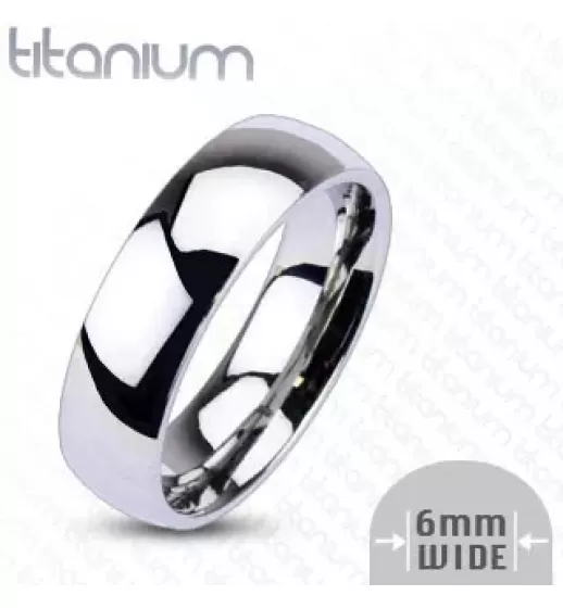 Кольцо из титана Spikes R-TM-1002 обручальное