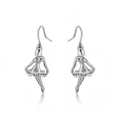 Серьги ROZI RR-35195 силуэты танцовщиц