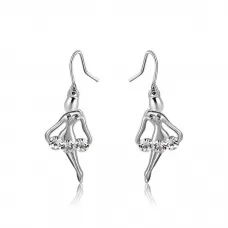 Серьги ROZI RR-35195 силуэты танцовщиц
