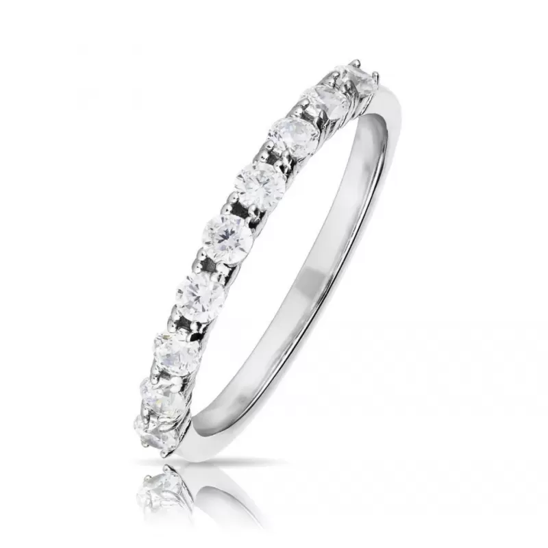 Женское кольцо из стали TATIC RSS-6587 с фианитами