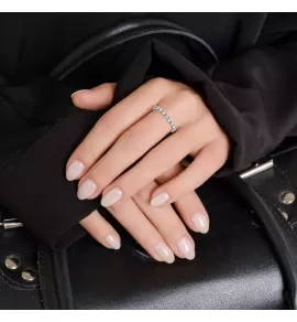 Женское кольцо из стали TATIC RSS-6587 с фианитами