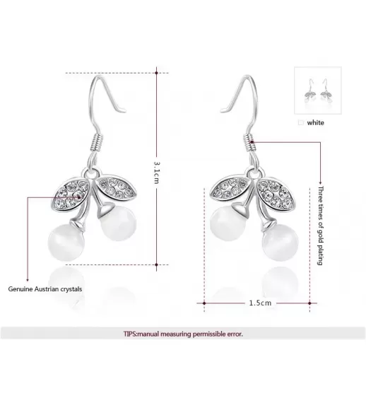 Серьги ROZI RR-11340A вишенки