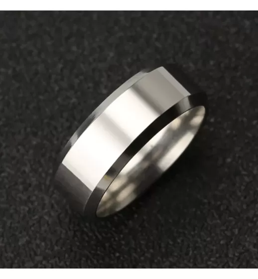 Кольцо из стали TATIC RSS-0183 с глянцевой поверхностью