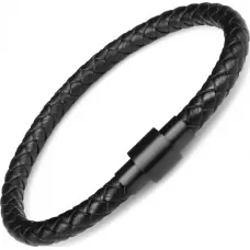 Мужской кожаный браслет Everiot BC-MJ-1986 с магнитным замком