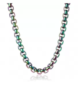 Стальная мужская цепь Everiot SN-ZS-2885 венецианского плетения