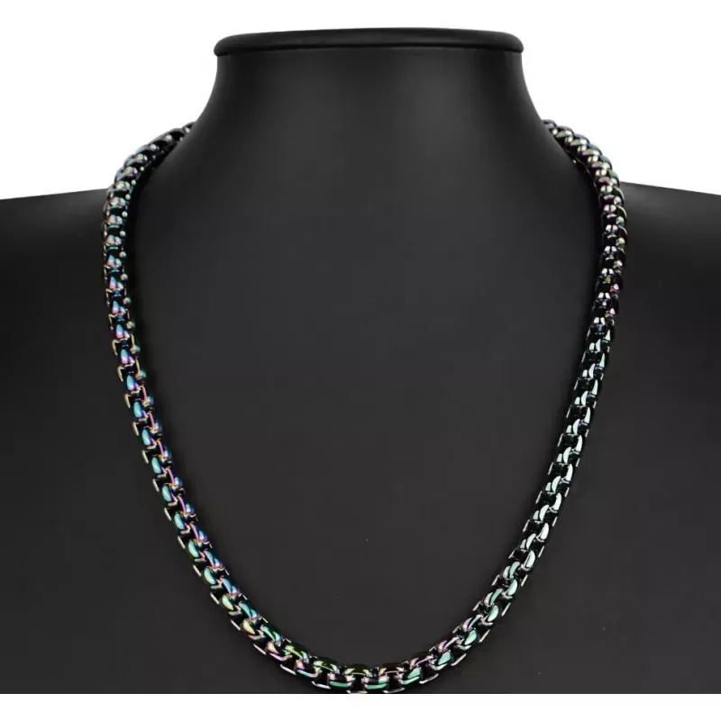 Стальная мужская цепь Everiot SN-ZS-2885 венецианского плетения