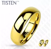 Кольцо Tisten из титан-вольфрама (тистена) R-TS-002 обручальное