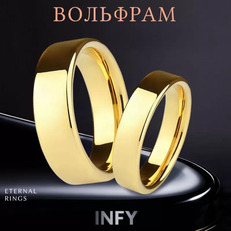 Кольцо из карбида вольфрама INFY R-TG-4998