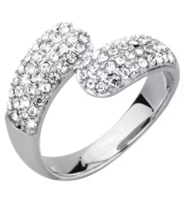 Кольцо из стали Everiot AAB-813RSS с кристаллами