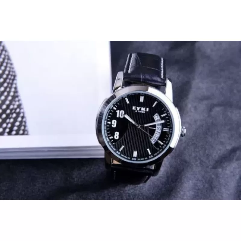 Часы EYKI серии OVERFLY OV8048-BK черные