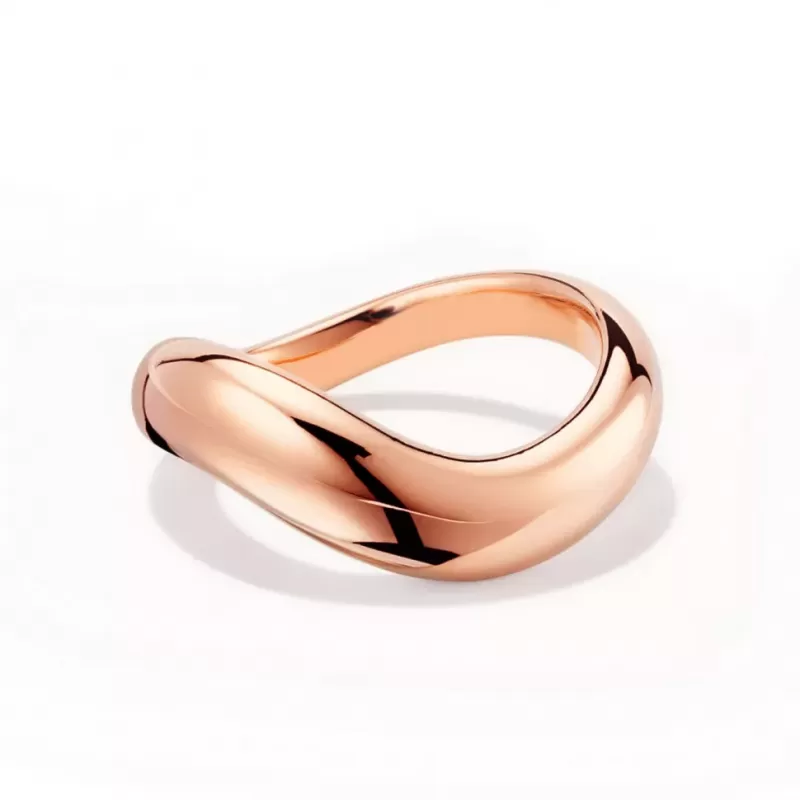 Женское кольцо из стали TATIC RSS-6761-RD