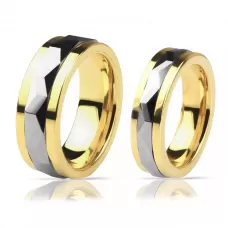 Кольцо антистресс из карбида вольфрама INFY R-TG-1224 с вращающейся серединкой