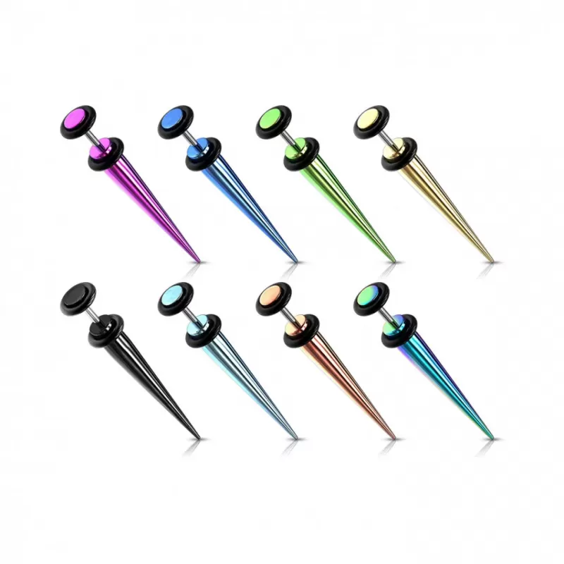 Серьга PiercedFish TSFXT растяжка-обманка (имитация плага) из стали