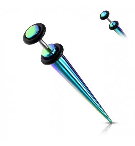 Серьга PiercedFish TSFXT растяжка-обманка (имитация плага) из стали