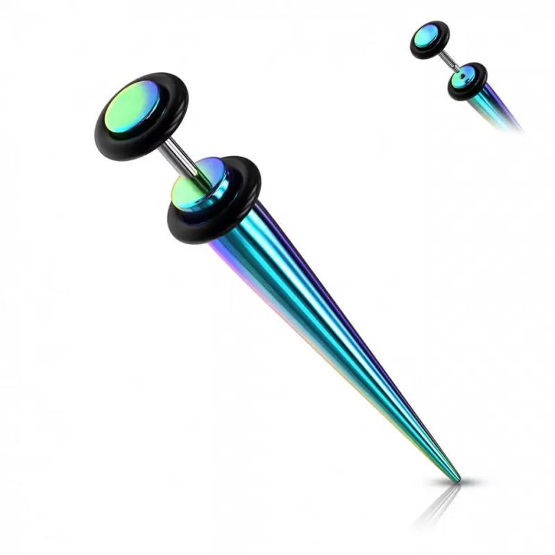 Серьга PiercedFish TSFXT растяжка-обманка (имитация плага) из стали