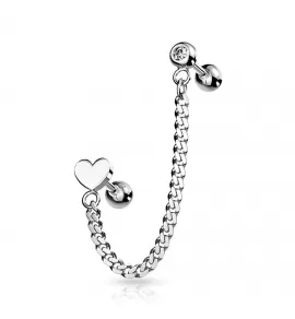 Кафф с цепочкой TATIC JC-015 из стали