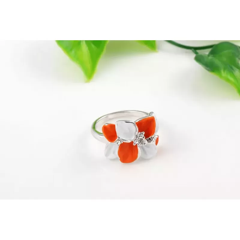 Кольцо ROZI RG-93210A с лепестками