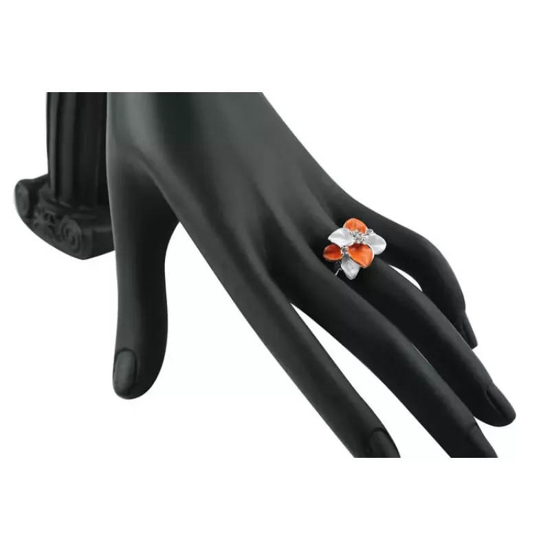 Кольцо ROZI RG-93210A с лепестками