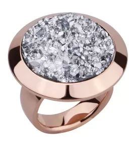 Кольцо из стали Everiot AAB-777RSSRD с друзой