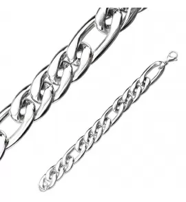 Мужской панцирный браслет-цепь TATIC SB25 из нержавеющей стали