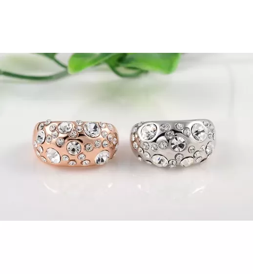 Кольцо ROZI RG-08260A с фианитами