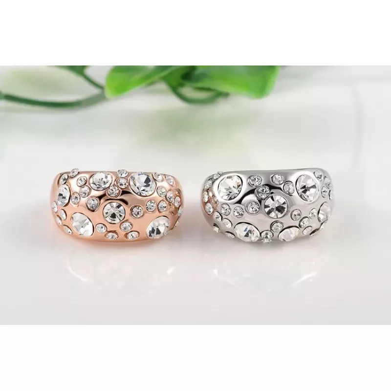 Кольцо ROZI RG-08260A с фианитами