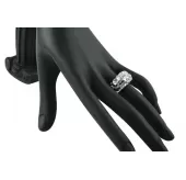 Кольцо ROZI RG-08260A с фианитами