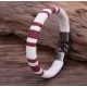 Браслет Everiot VD-DL-100-R с красными полосками