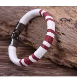 Браслет Everiot VD-DL-100-R с красными полосками