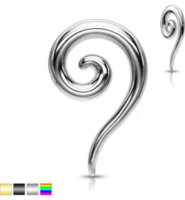 Стальная растяжка для тоннелей PiercedFish TSPR спираль (улитка)