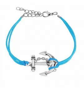 Браслет-шнурок TATIC SL0204 с якорем, текстильный