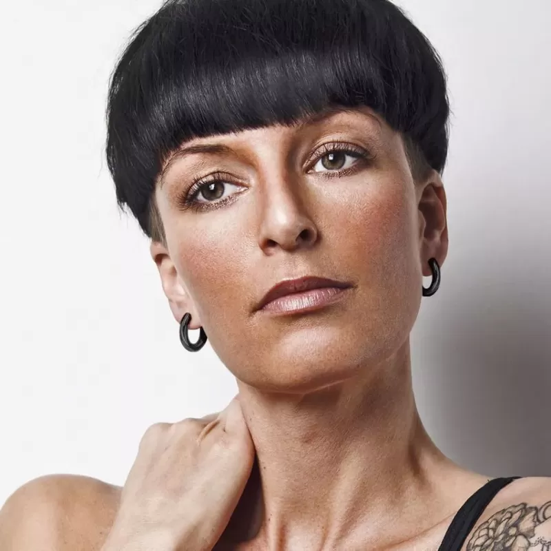 Серьги-кольца (бублики) из нержавеющей стали TATIC SE1007