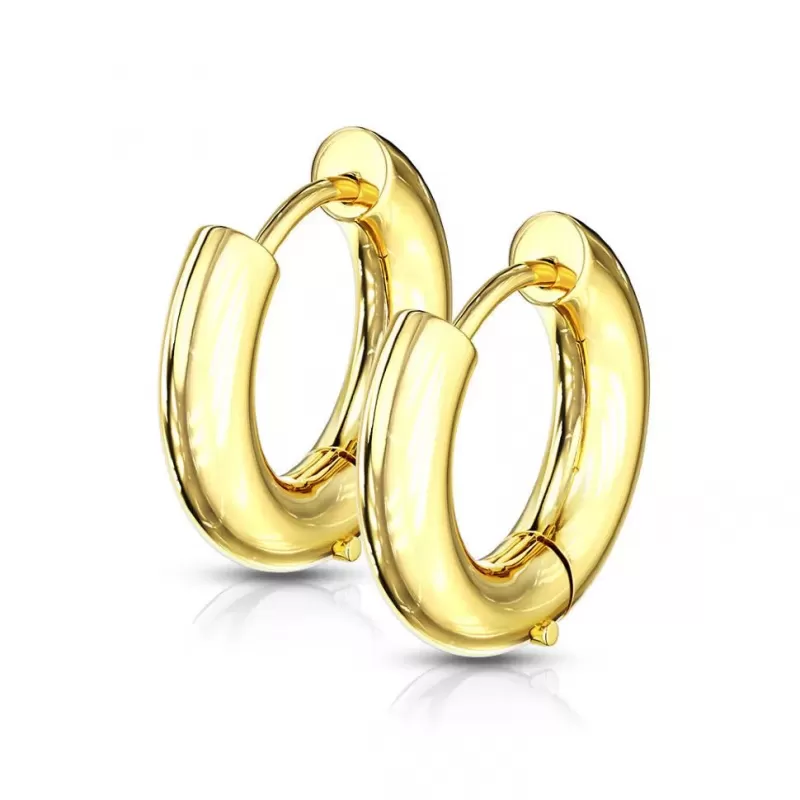 Серьги-кольца (бублики) из нержавеющей стали TATIC SE1007