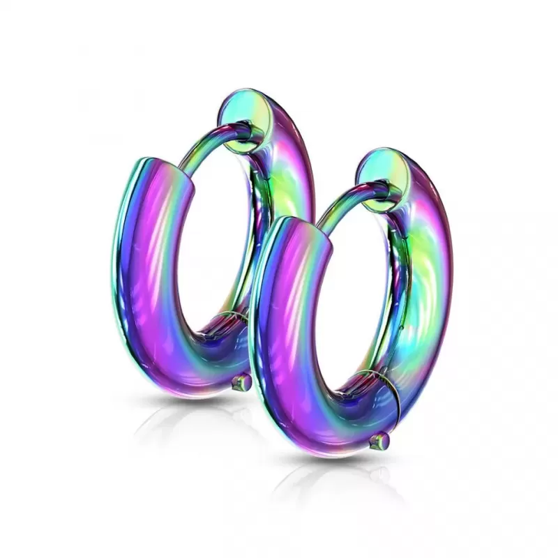 Серьги-кольца (бублики) из нержавеющей стали TATIC SE1007