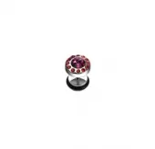 Серьга PiercedFish PSFX-08 с фианитами (плаг обманка)