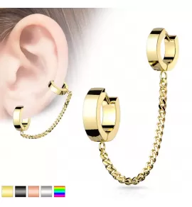 Кафф с цепочкой TATIC JC-022 из стали