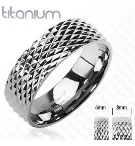 Кольцо из титана Spikes R-TI-3500 для пар