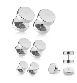 Набор 6 шт. серьги-гвоздики (фейк-плаг в ухо) EVERIOT SET-PSFX-97 из стали